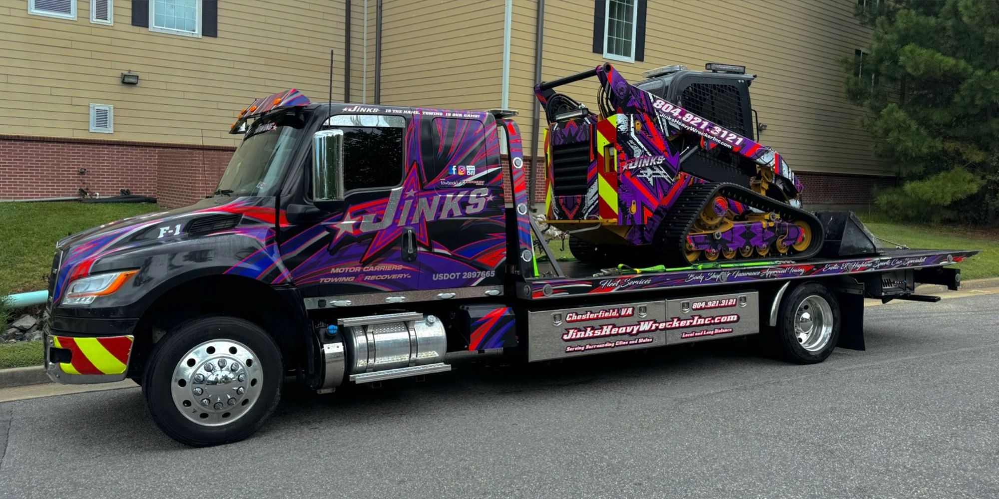 Jinks Motor Carriers Heavy Towing Client Provided